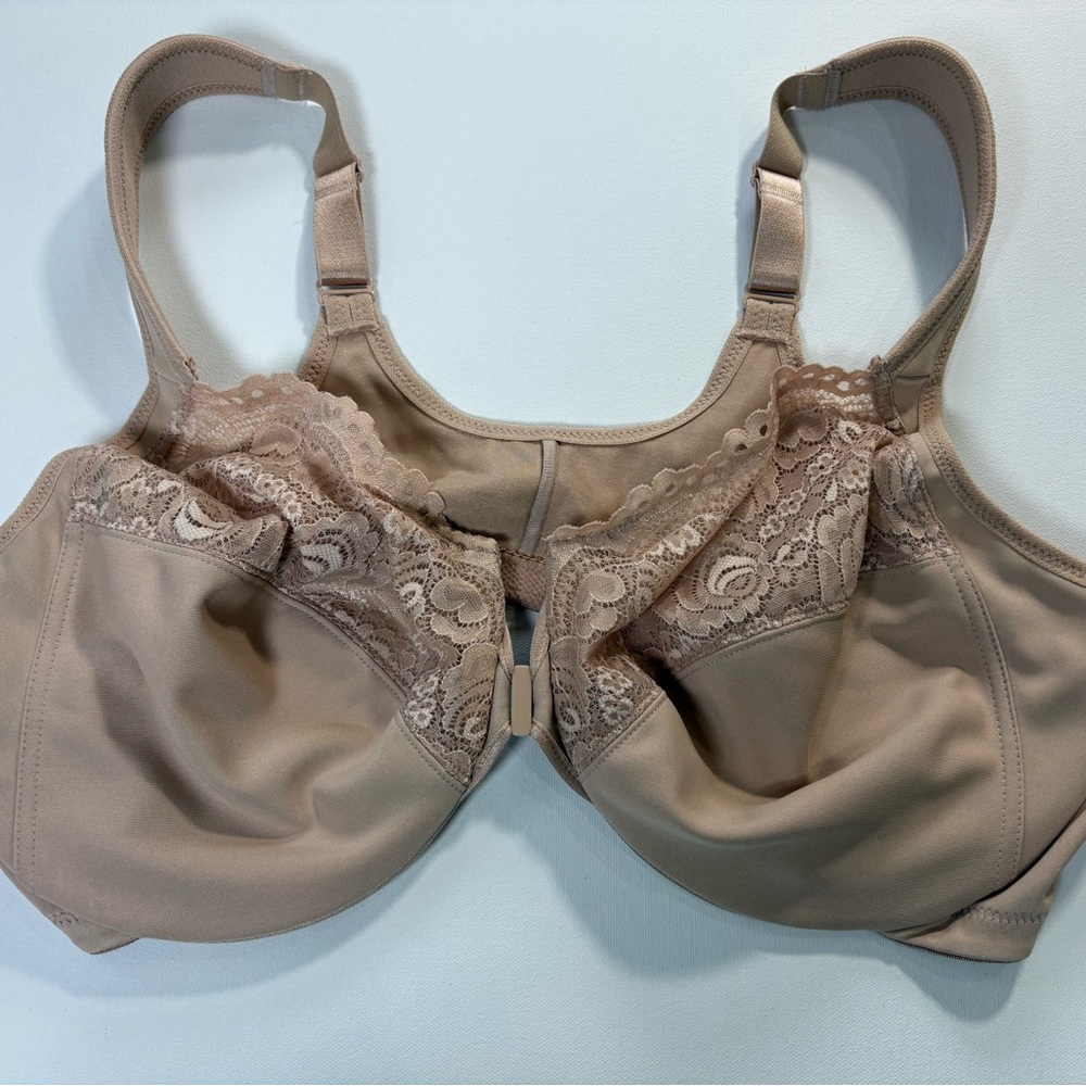 Glamorise Tan Lace Bra